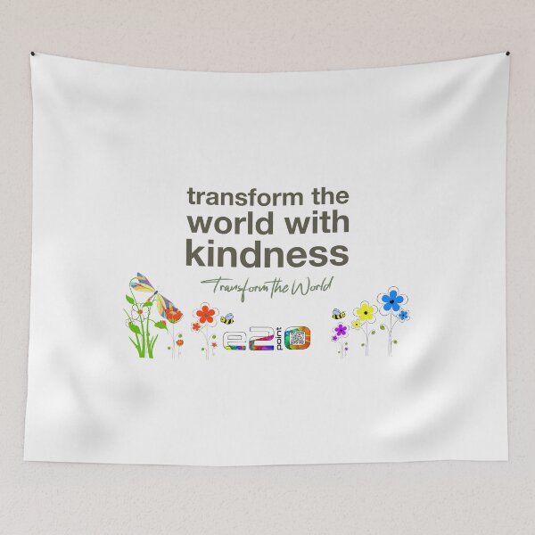 Item preview, e2point0 - transform the world with kindness - Garden Design designed and sold by e2point0.