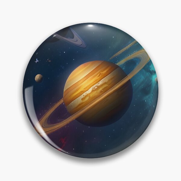 Item preview, Planets of the solar system aligned in a colorful, artistic pattern designed and sold by johndesignwaves.