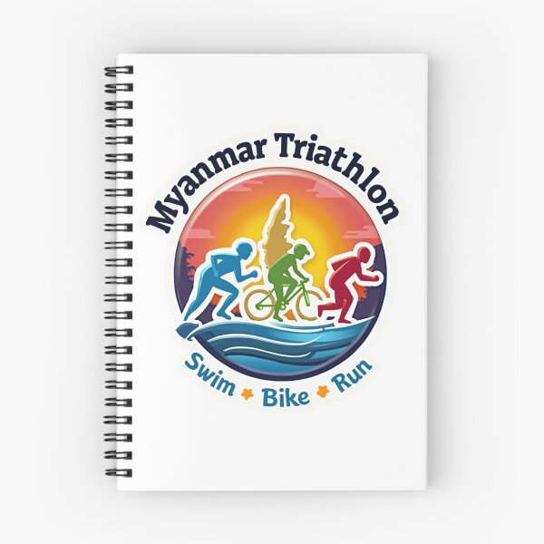 Item preview, Myanmar Triathlon Spirit – Swim, Bike, Run Through Tradition designed and sold by Triathlongram.