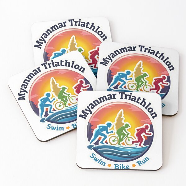 Item preview, Myanmar Triathlon Spirit – Swim, Bike, Run Through Tradition designed and sold by Triathlongram.