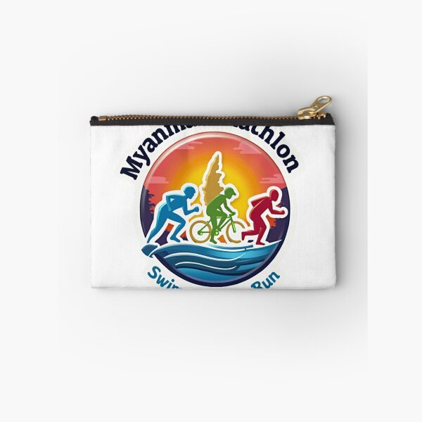 Item preview, Myanmar Triathlon Spirit – Swim, Bike, Run Through Tradition designed and sold by Triathlongram.