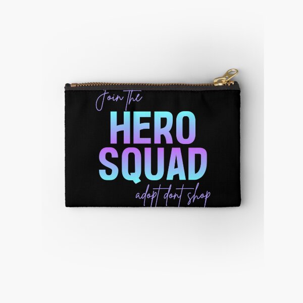 Item preview, Hero Squad - Adopt Dont Shop designed and sold by Crazy Before Cats.