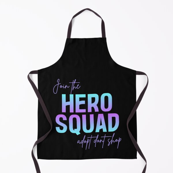 Item preview, Hero Squad - Adopt Dont Shop designed and sold by Crazy Before Cats.