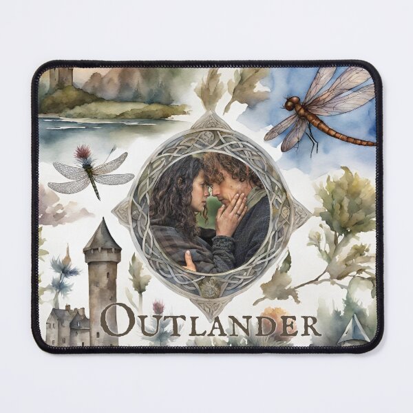 Item preview, Outlander - Sassenach Watercolor Scotland designed and sold by dealchica.