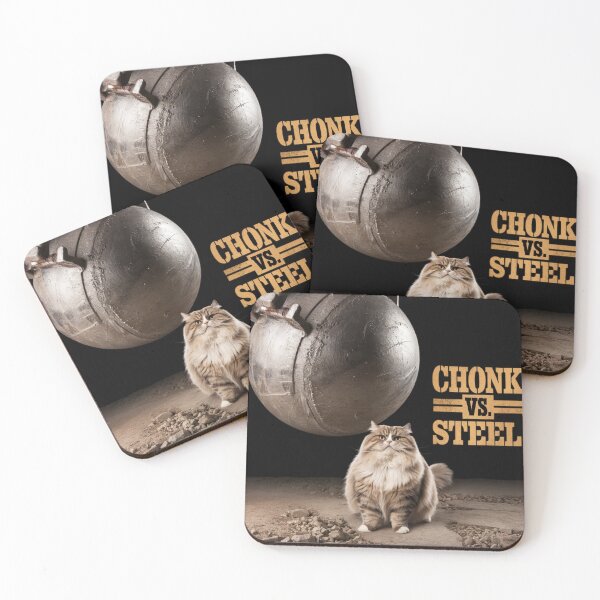 Item preview, Chonk vs. Steel #3 designed and sold by ChonkingHazard.