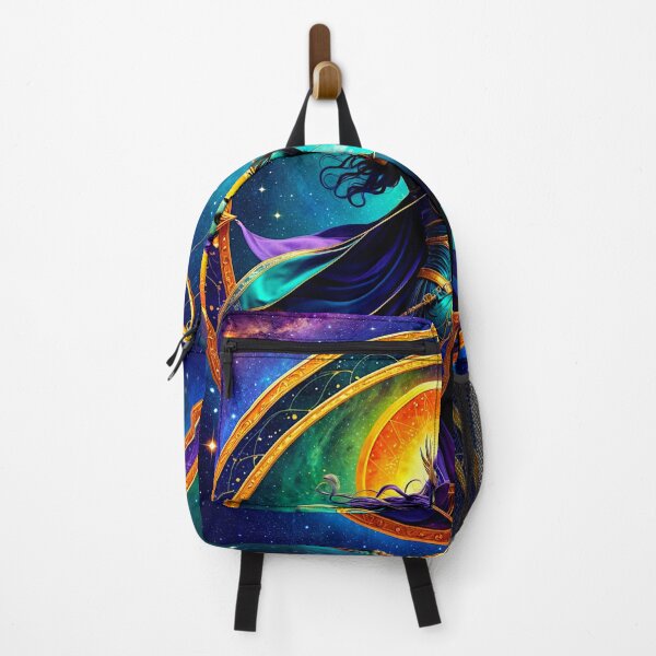 Item preview, Sagittarius Zodiac Celestial Design, Vibrant Mystic Decor, Gold Blue Green Orange Purple, Ethereal Cosmic designed and sold by PaparazziAnunnaki.