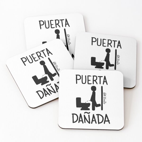 Item preview, Door damaged 2 - Puerta dañada 2 - Bathroom - baño designed and sold by Kztrozo.