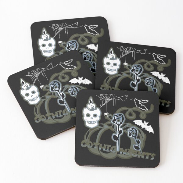 Item preview, Gothic Nights . Halloween . Typographic . Cartoon Style . #3 designed and sold by Artistic63.