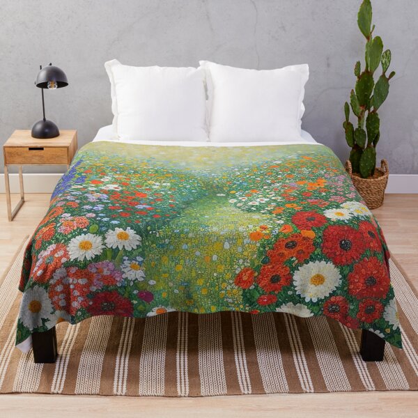 Item preview, Flower Garden Gustav Klimt designed and sold by maniacfitness.