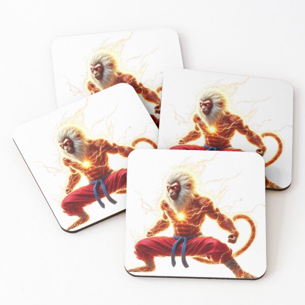 Item preview, Lightning Monkey Warrior designed and sold by ArtyRed.