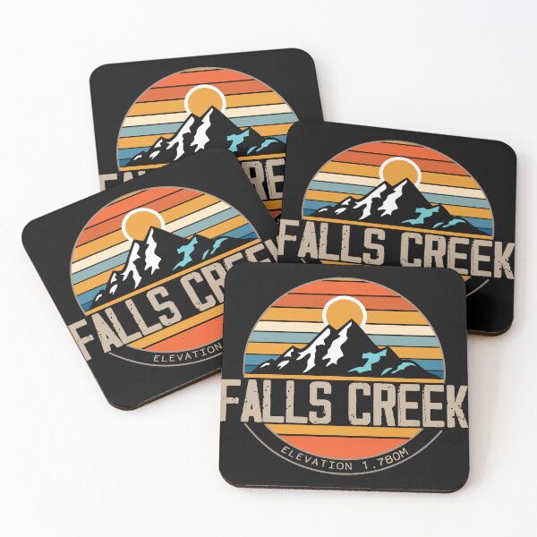 Item preview, Falls Creek Vintage Vistas: Retro Mountain vibes designed and sold by rillak.