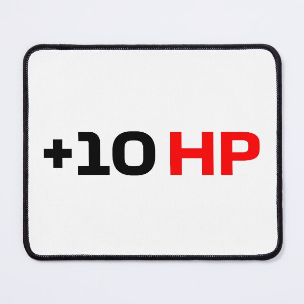 Item preview, +10 HP | Funny Car Guy/Girl Horsepower Quote designed and sold by FilipeFerreira.