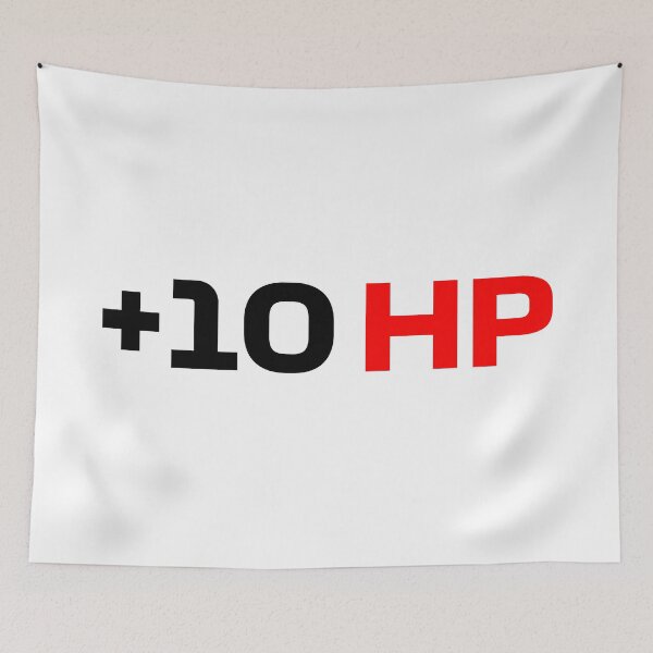 Item preview, +10 HP | Funny Car Guy/Girl Horsepower Quote designed and sold by FilipeFerreira.