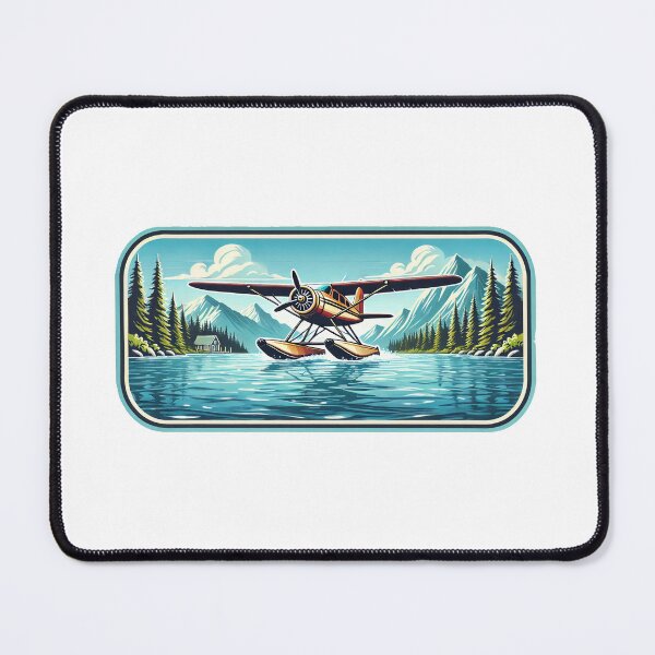 Item preview, Seaplane On a Beautiful Lake designed and sold by WackyJacks.