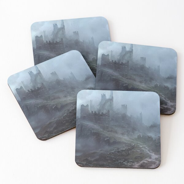 Item preview, Eerie Ruins in Mist designed and sold by jgvisualarts.