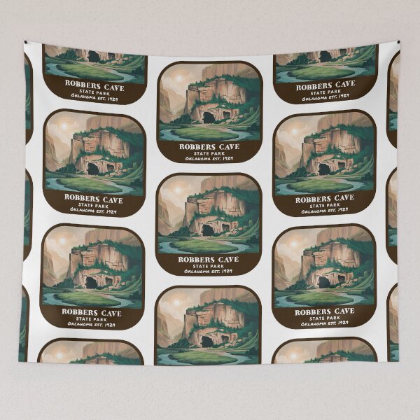 Item preview, Vintage Robbers Cave State Park (Oklahoma State Park) designed and sold by RabbitK.