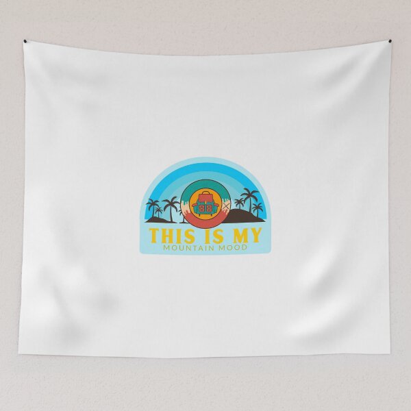 Item preview, This Is My Mountain Mood Hiking T shirt  designed and sold by ngedupdorjee.