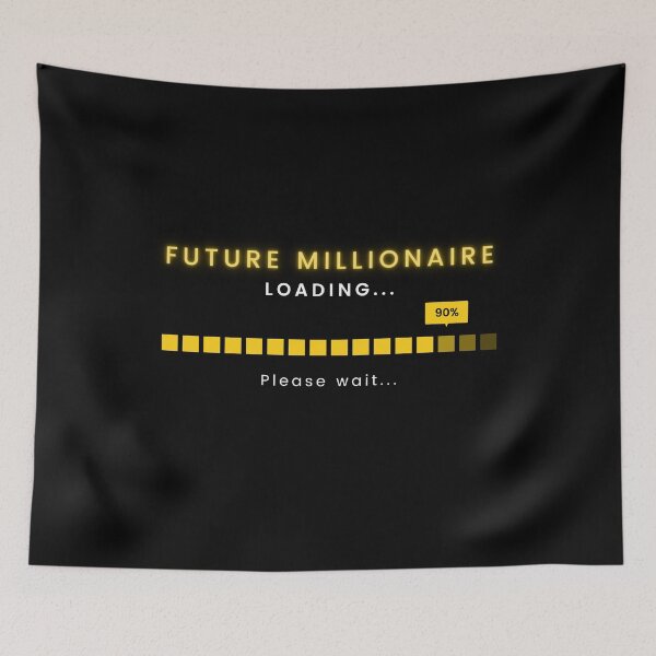 Item preview, Future Millionaire Please Wait designed and sold by thebest-2studio.