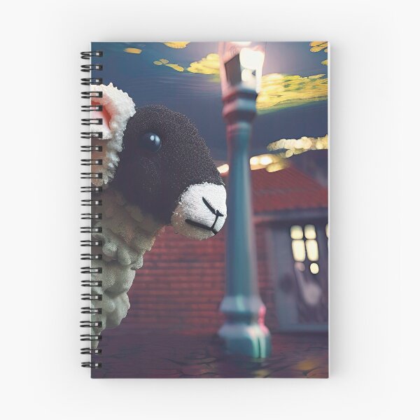 Item preview, Night Sheep Cometh designed and sold by Tea Moth Art.