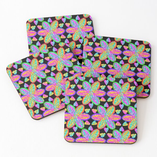 Item preview, Hand Drawn Sparkling Flowers and Hearts Valentines Day Love designed and sold by Victoria Rose.