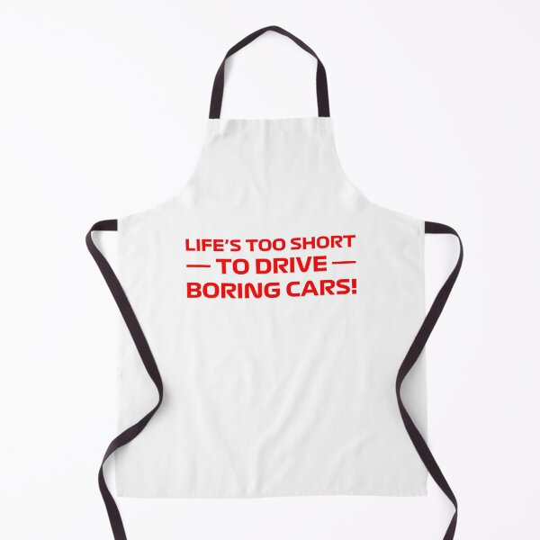 Item preview, Life's Too Short To Drive Boring Cars! (Red Design) designed and sold by FilipeFerreira.