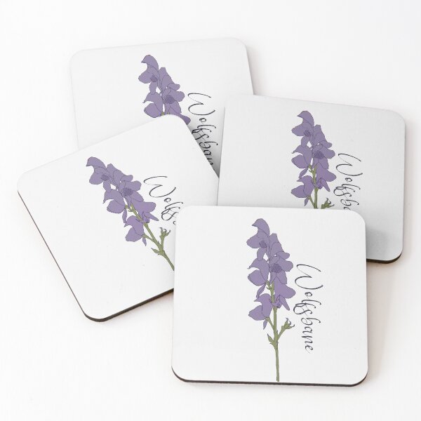 Item preview, Fancy Botanical Wolfsbane Flower designed and sold by Skull Fern.
