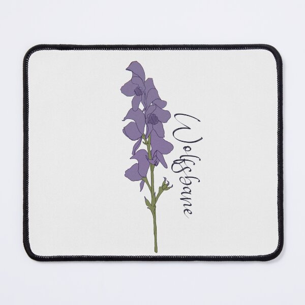 Item preview, Fancy Botanical Wolfsbane Flower designed and sold by Skull Fern.