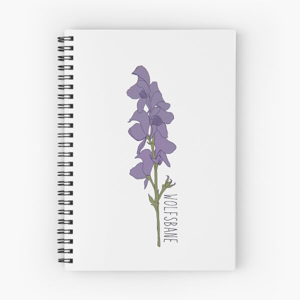 Item preview, Botanical Wolfsbane Flower designed and sold by Skull Fern.