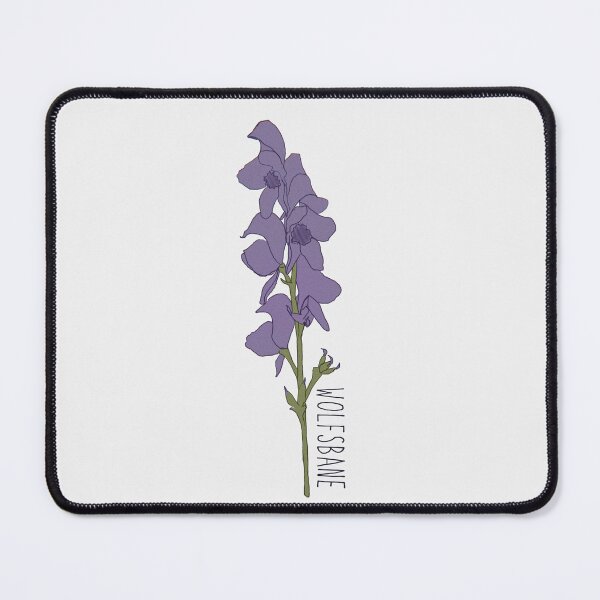 Item preview, Botanical Wolfsbane Flower designed and sold by Skull Fern.