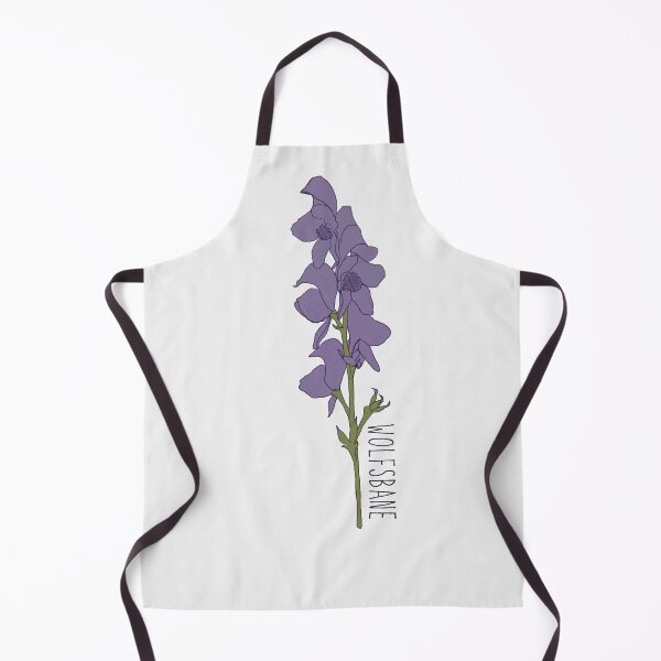 Item preview, Botanical Wolfsbane Flower designed and sold by Skull Fern.
