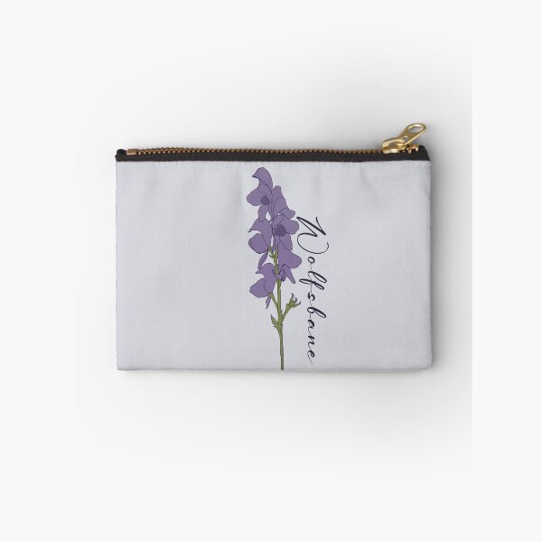 Item preview, Calligraphy Wolfsbane Flowering Botanical designed and sold by Skull Fern.