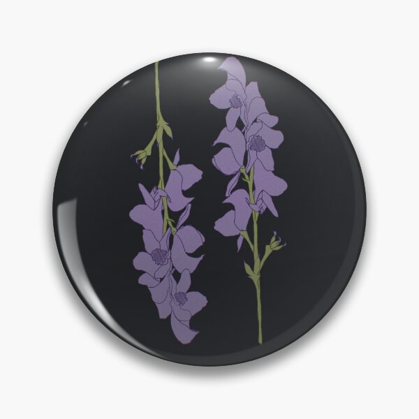 Item preview, Double Wolfsbane Flowering Botanical designed and sold by Skull Fern.