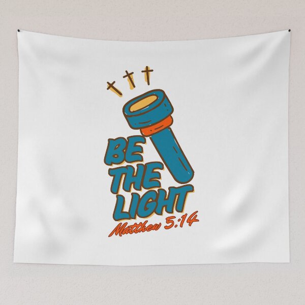 Item preview, Be the Light, Matthew 5: 14, christian  designed and sold by MoriaStore.