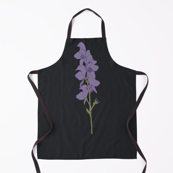 Item preview, Wolfsbane Flowering Botanical Drawing designed and sold by Skull Fern.