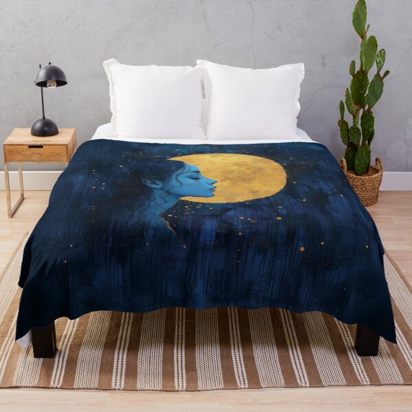Item preview, Serenity of the Blue Woman and Moonlight designed and sold by chi3-jp.