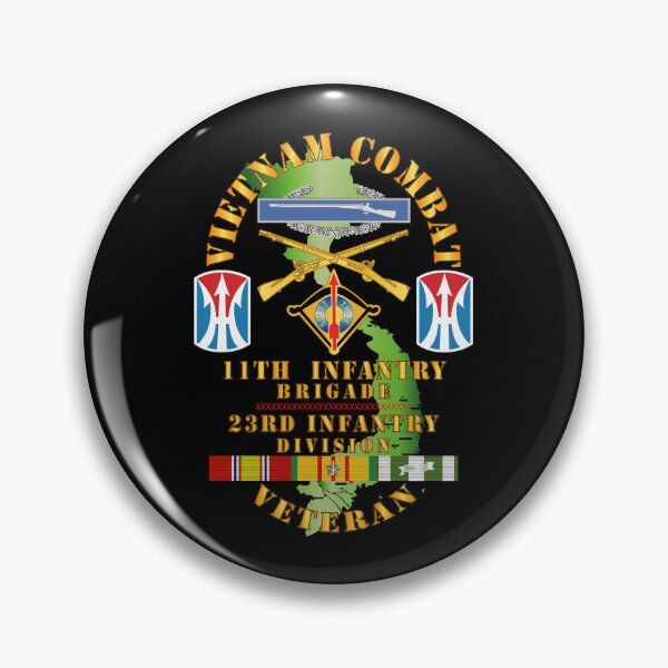 Item preview, Army - Vietnam Combat Infantry Vet w 11th Inf Bde (light) - SSI X 300 designed and sold by Military Insignia Products.