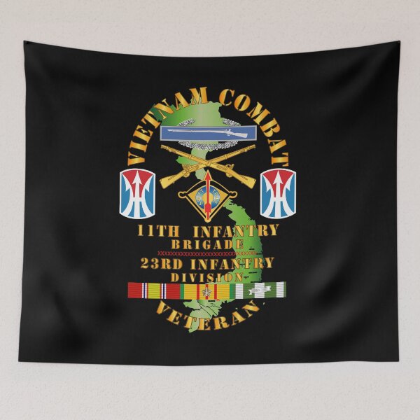 Item preview, Army - Vietnam Combat Infantry Vet w 11th Inf Bde (light) - SSI X 300 designed and sold by Military Insignia Products.