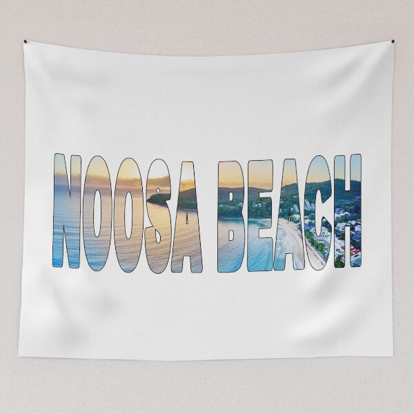 Item preview, NOOSA BEACH - Hastings Street onto the Noosa National Park designed and sold by Adam Gormley.