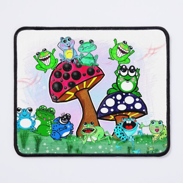 Item preview, Animal - Happy Frogs designed and sold by Shirley cute art .