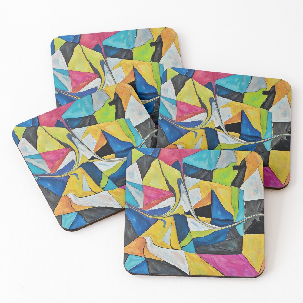 Item preview, Coasters (Set of 4) designed and sold by RodAshOffbeat.