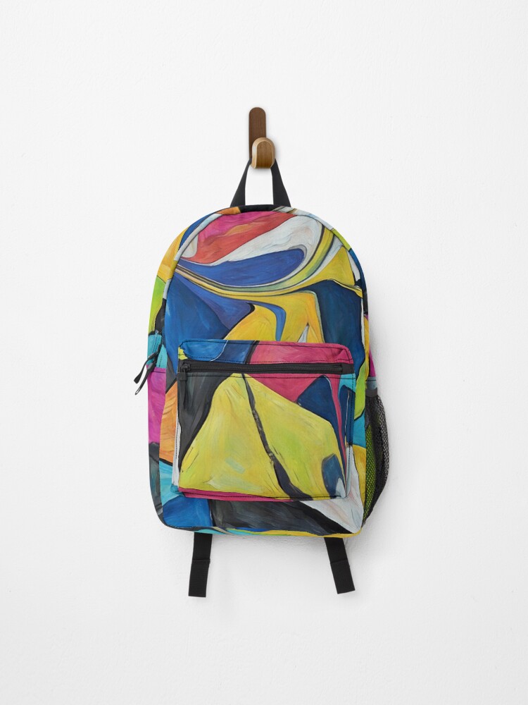 Thumbnail 1 of 3, Backpack, Exquisite Abstract Original Design designed and sold by RodAshOffbeat.