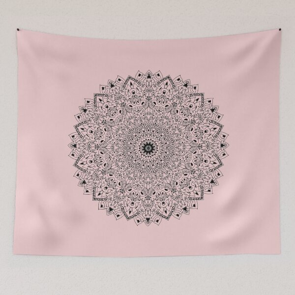 Item preview, Celestial Modern Floral Mandala Pattern Design designed and sold by cosmiccircles01.
