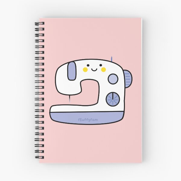 Item preview, Cute sewing machine in blue designed and sold by fluffyfamcraft.