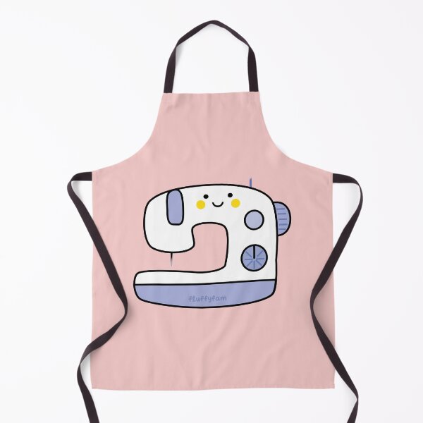 Item preview, Cute sewing machine in blue designed and sold by fluffyfamcraft.