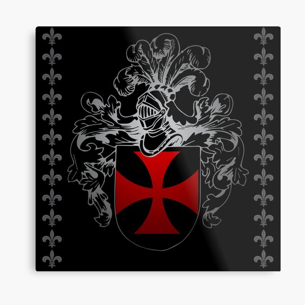 Aperçu de l'œuvre Armoiries des Templiers créée et vendue par littlebelldesig.