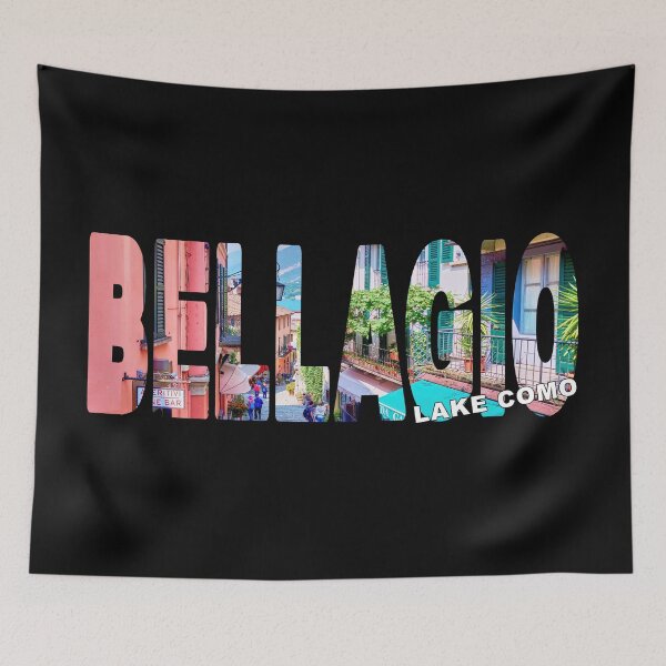 Item preview, BELLAGIO Lake Como - Italy Looking Down Historic Street Stairs designed and sold by Adam Gormley.