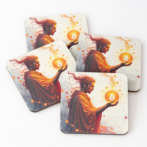 Item preview, Bitcoin Odyssey A Journey Through Blockchain designed and sold by RadDeck.