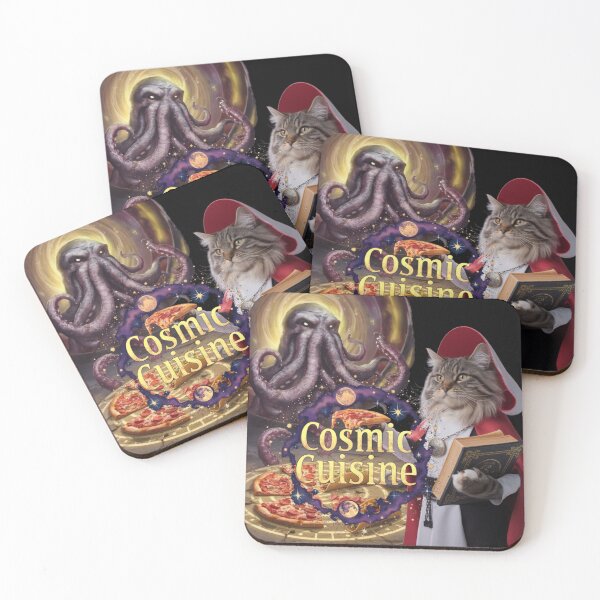 Item preview, Cosmic Cuisine - Secret Yummy Cult designed and sold by ChonkingHazard.