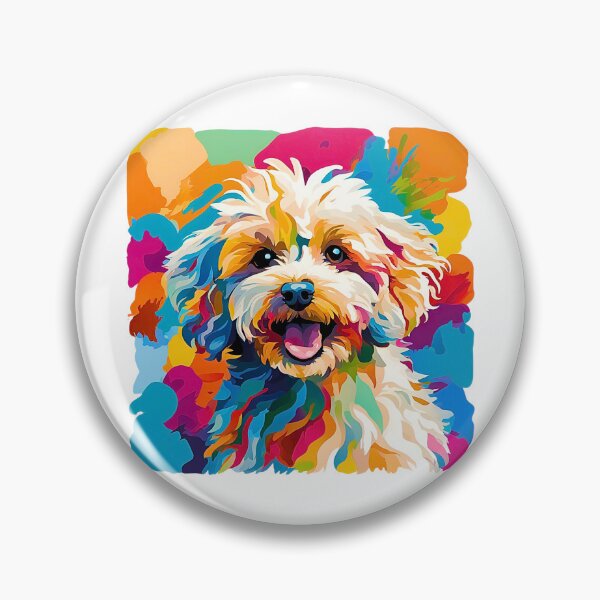 Item preview, Colorful Modern Art Maltipoo Design – A Vibrant Tribute to Maltipoo Lovers designed and sold by Fredster1966.