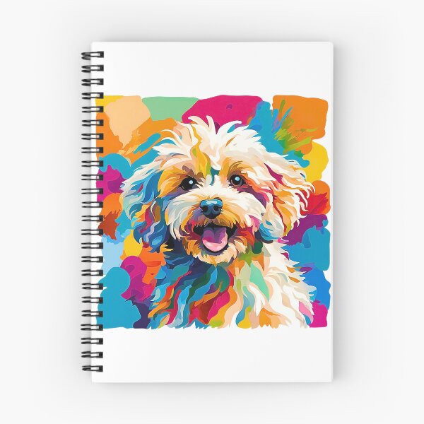 Item preview, Colorful Modern Art Maltipoo Design – A Vibrant Tribute to Maltipoo Lovers designed and sold by Fredster1966.